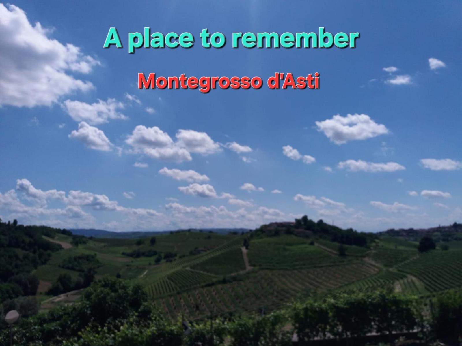 A Place To Remember Montegrosso d'Asti Екстер'єр фото